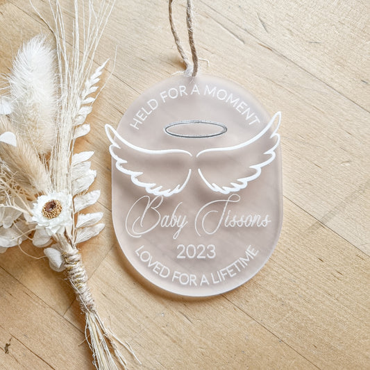 Oval Christmas Remembrance Ornament