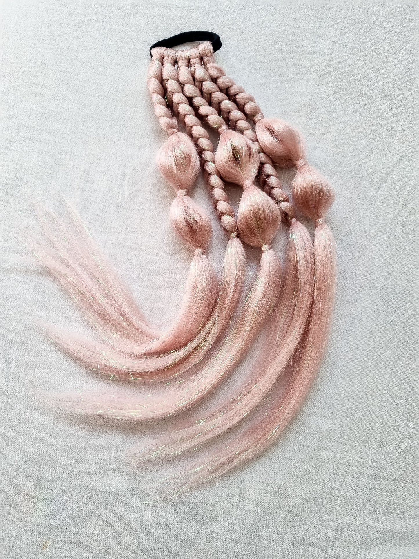 Mini Bubble-Braid Re-usable Hair Extension