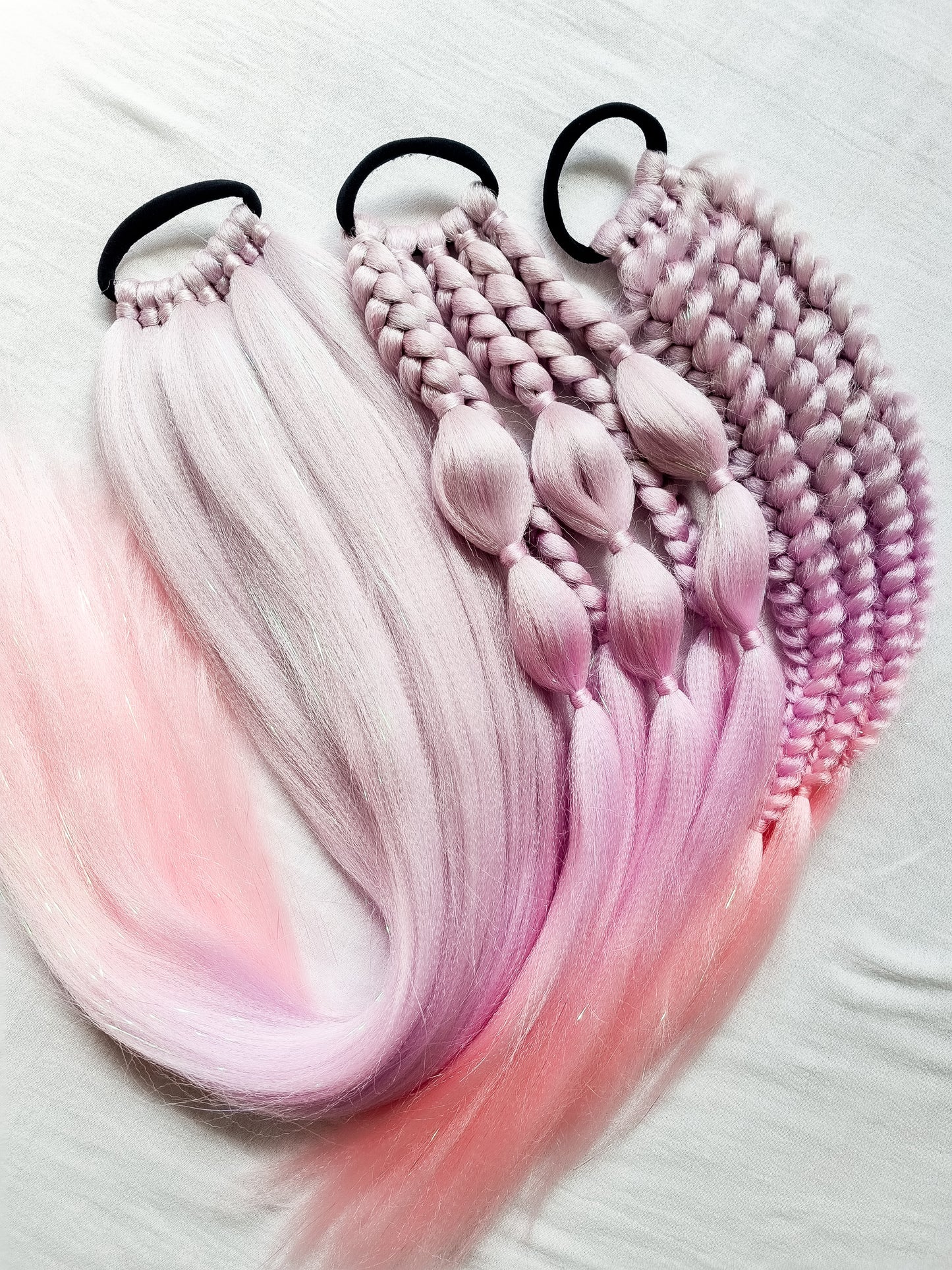 Mini Bubble-Braid Re-usable Hair Extension