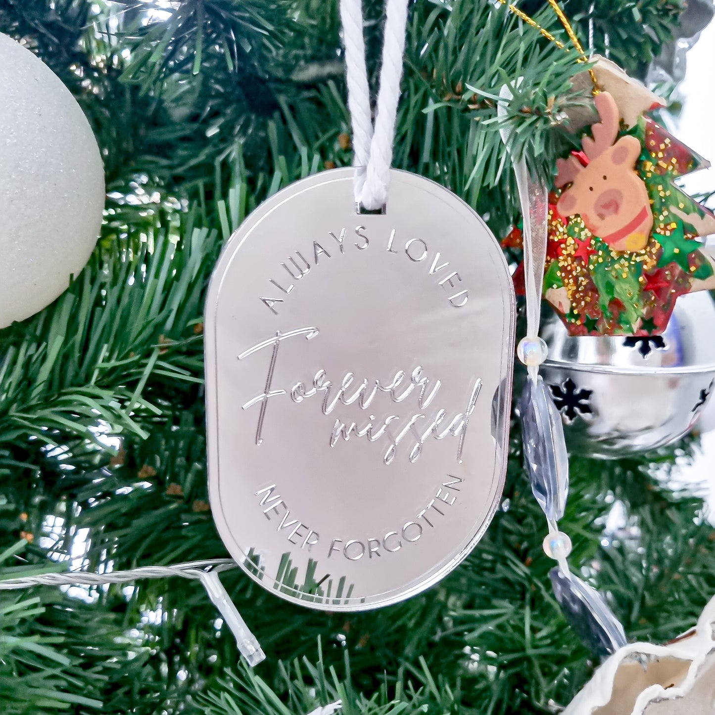 Memorial Ornament - Forever Missed