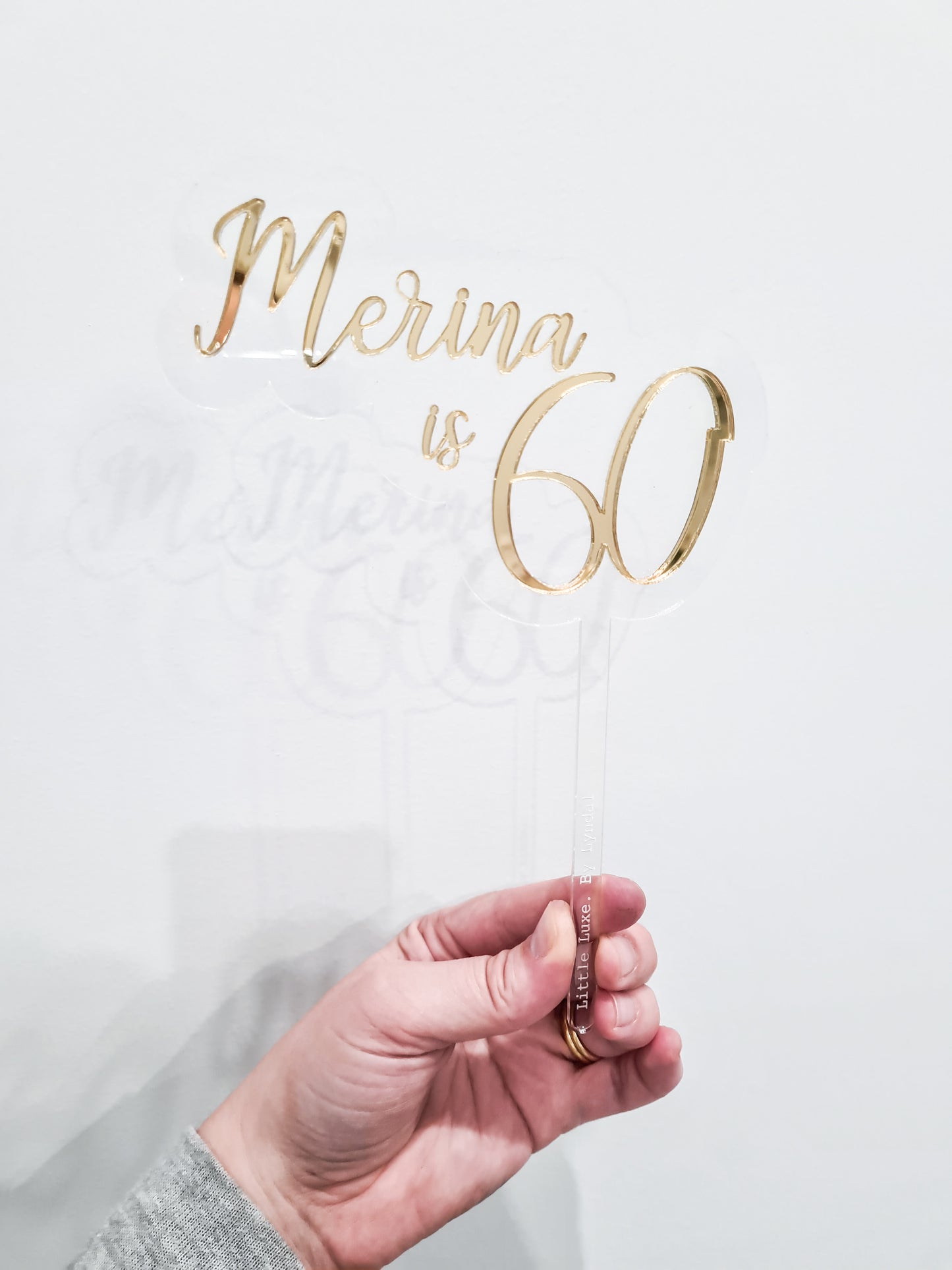 Floating Cake Topper