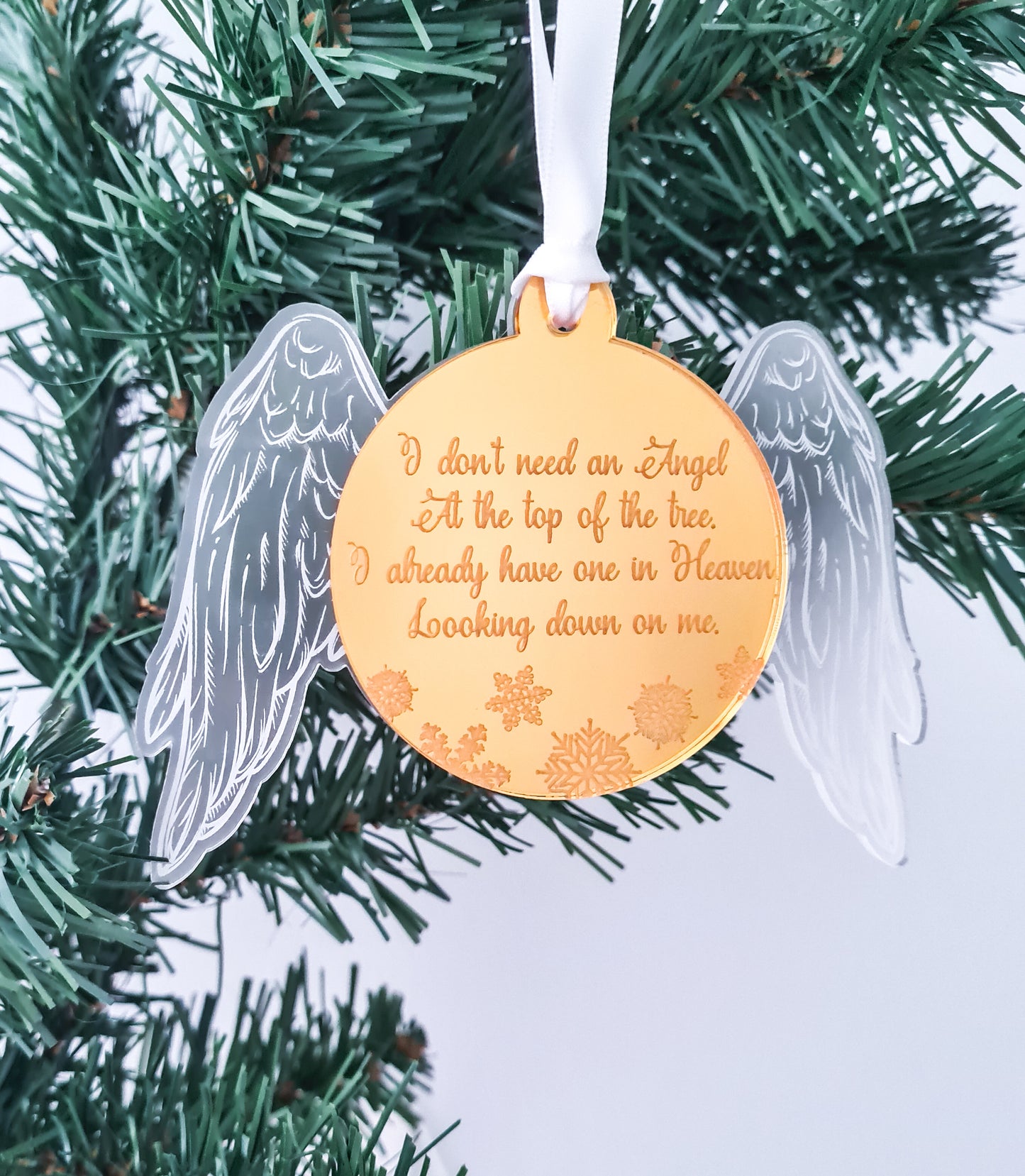 Angel Wings Ornament