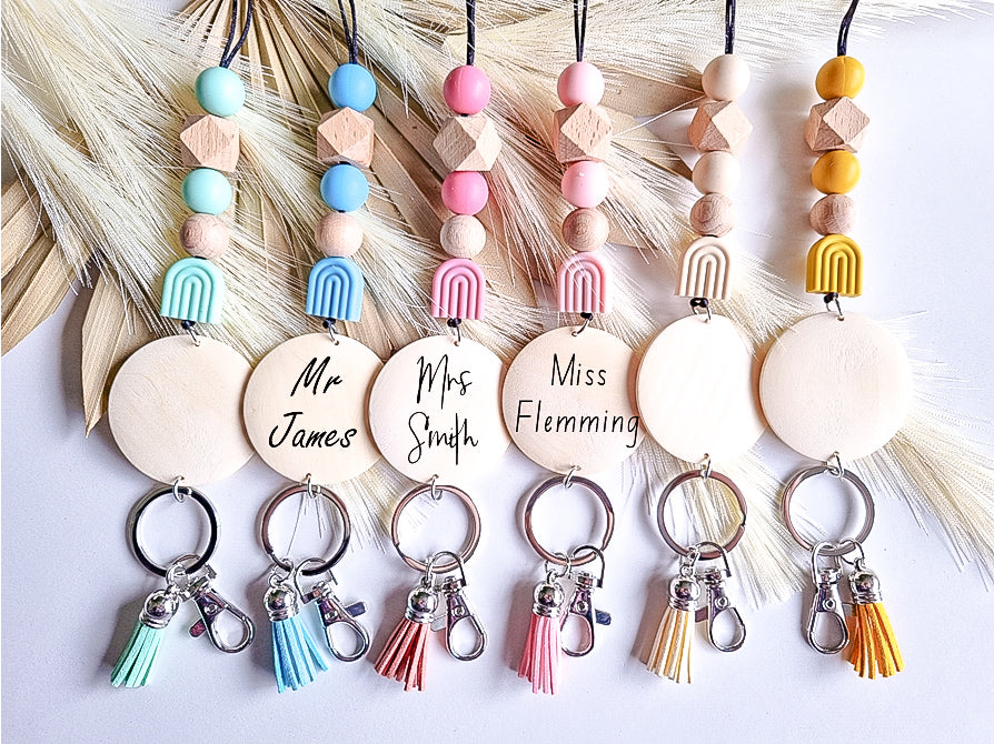 Personalised Teacher Lanyards